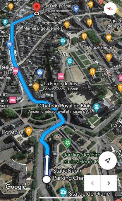 ~Rosa Bonheur~Hyper Centre Apartment Blois Bagian luar foto